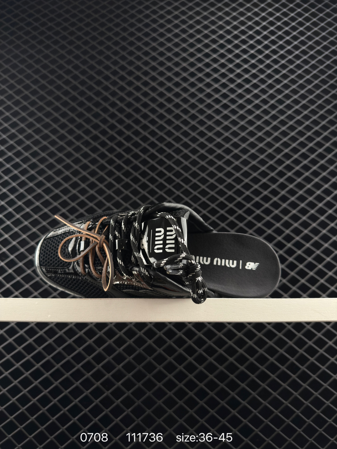 Miu Miu x NB  New Balance 530 SL Faded Suede Mules